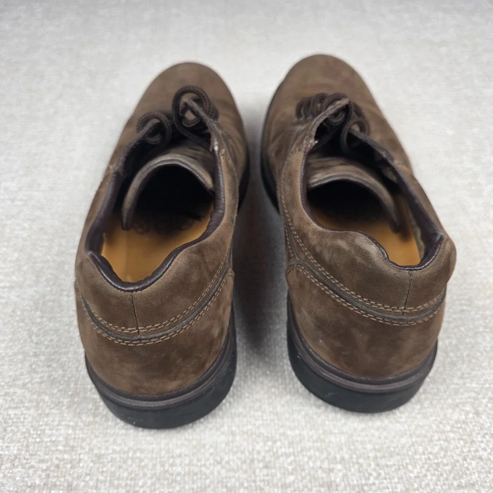 Clarks Active Air Mens 10.5 M Brown Leather Oxford Casual Shoes 71972